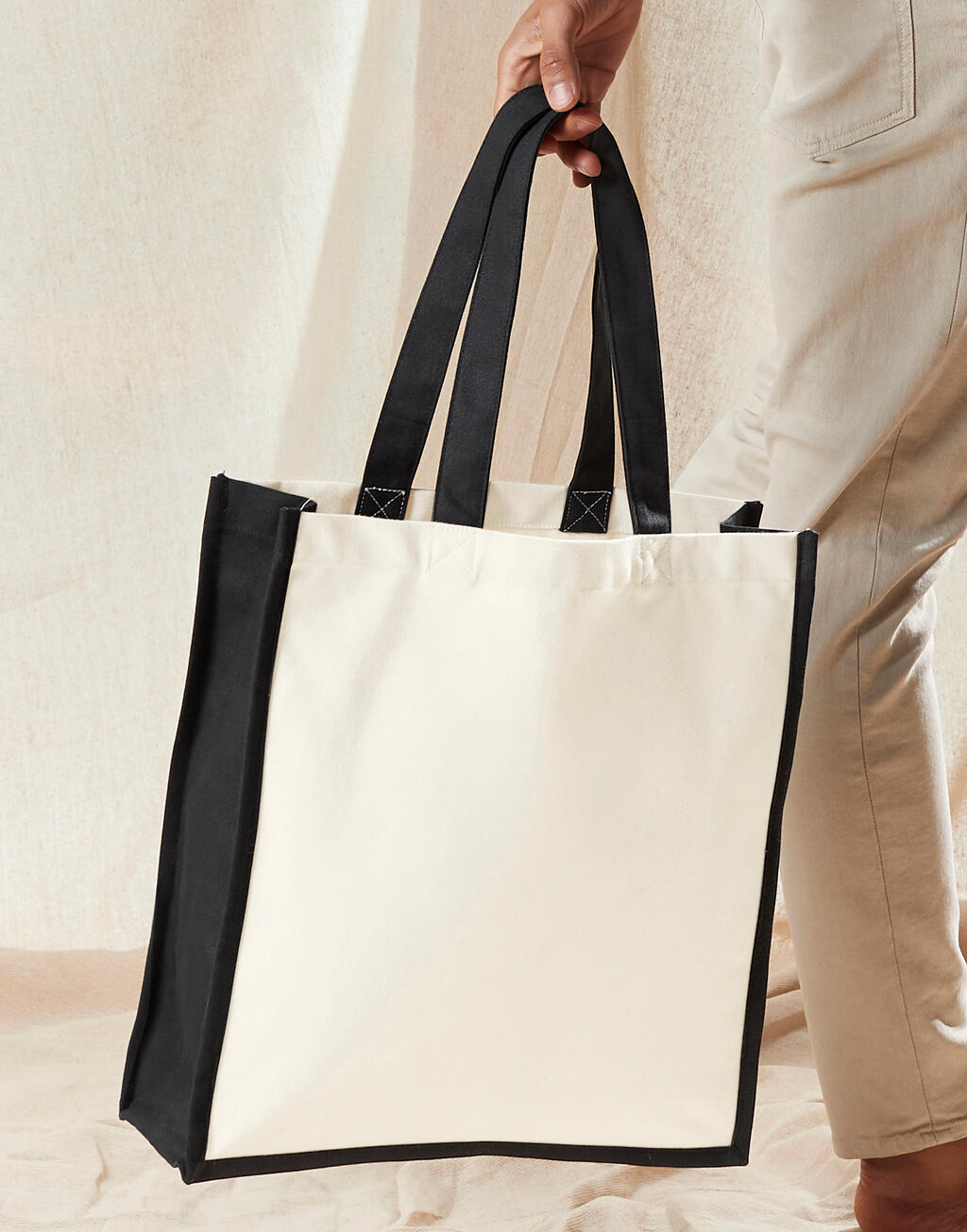 Gallery Canvas Tote in Farbe Natural