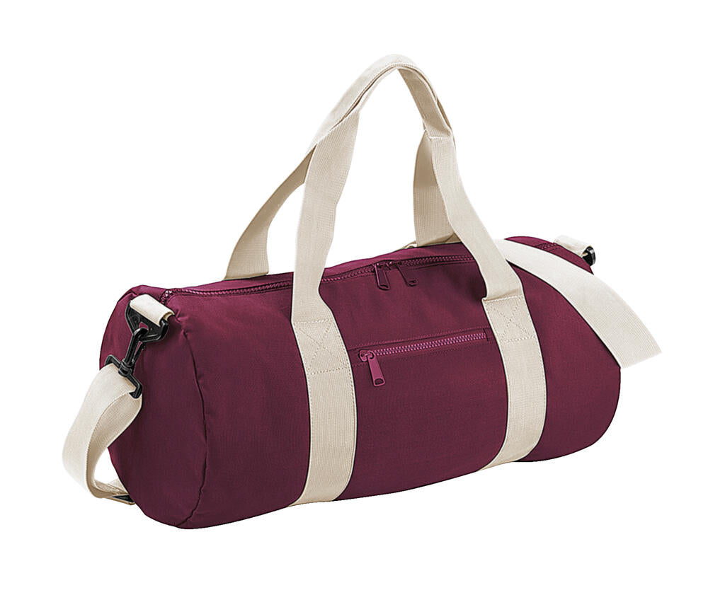 Original Barrel Bag in Farbe Burgundy/Off White
