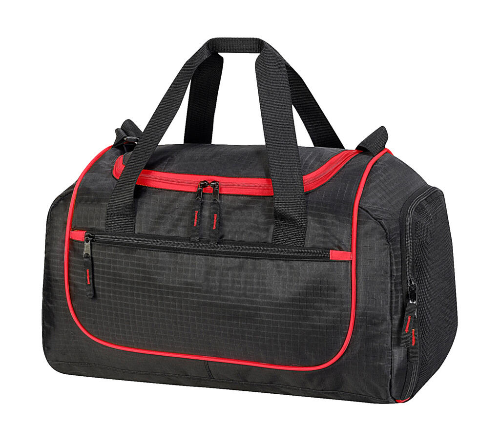 Piraeus Sports Holdall in Farbe Black/Red