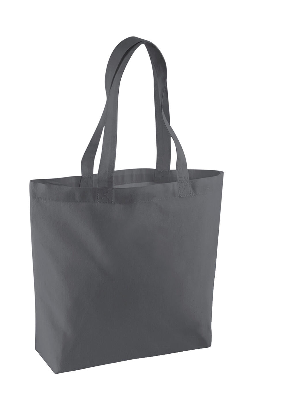 Organic Cotton Shopper in Farbe Graphite