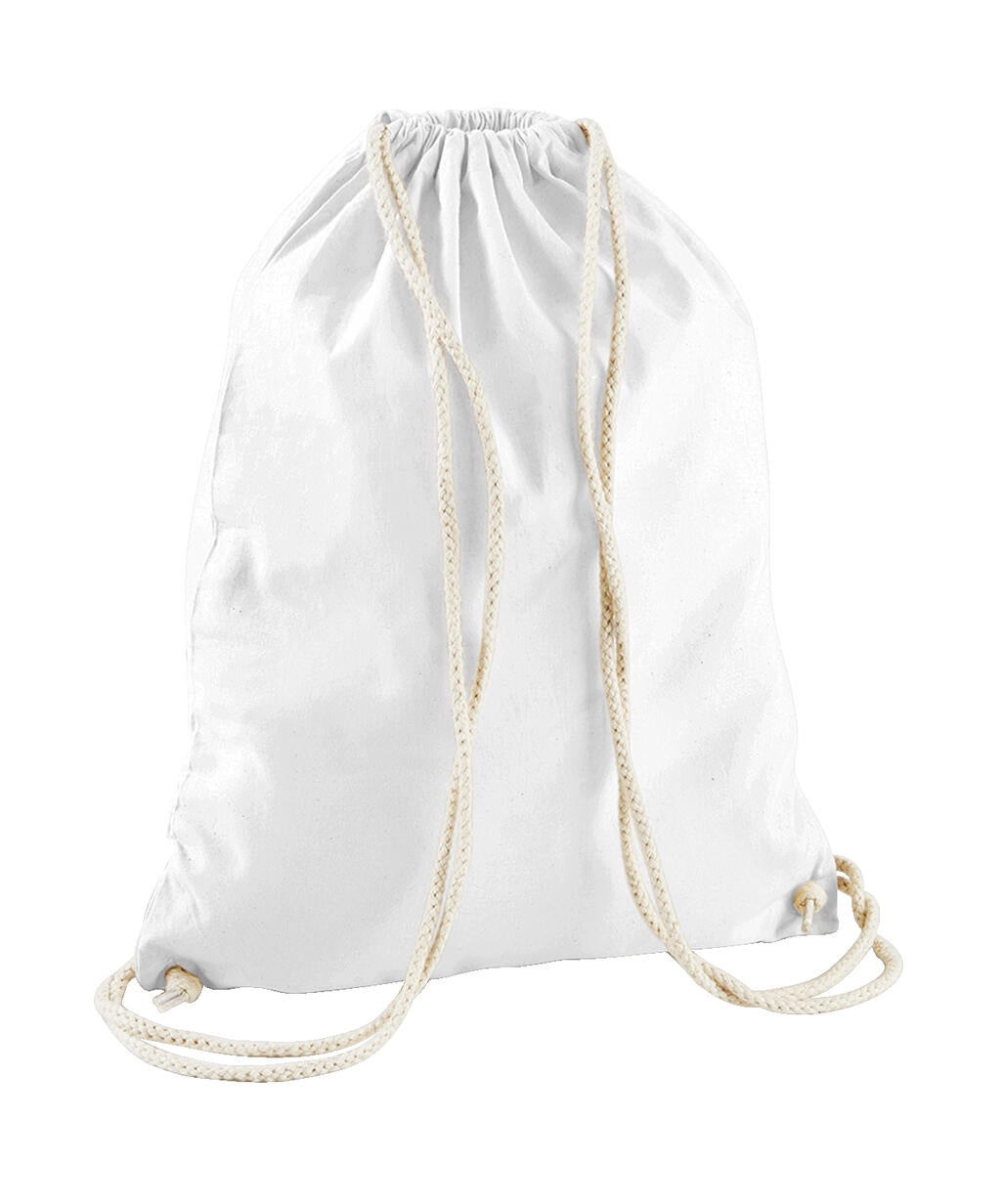 Cotton Gymsac in Farbe White
