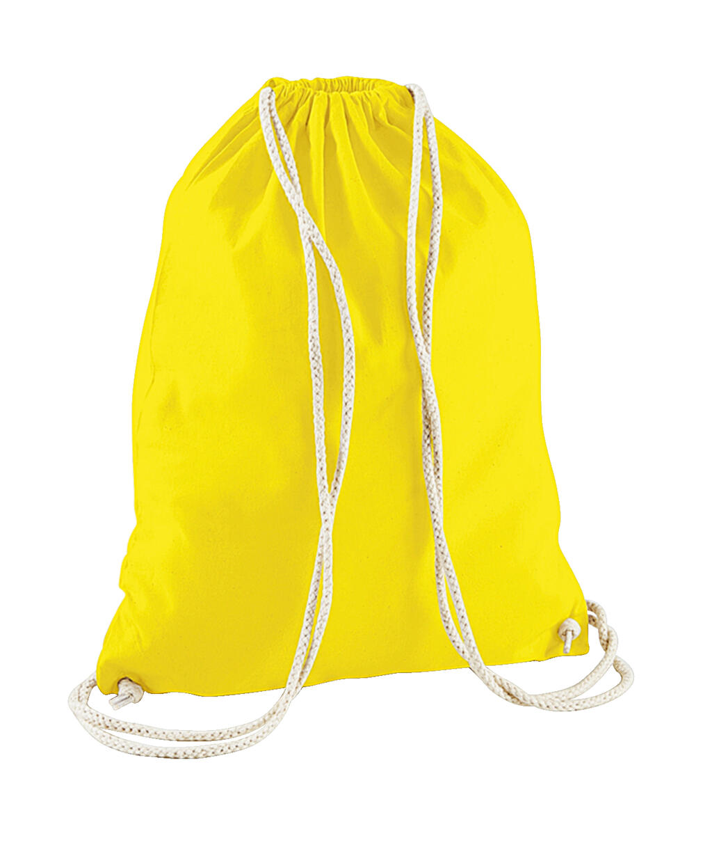 Cotton Gymsac in Farbe Yellow