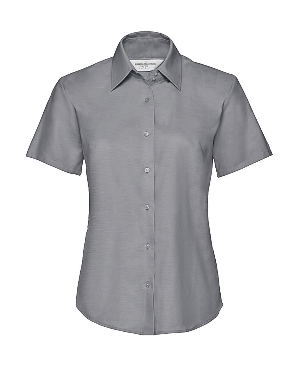 Ladies' Classic Oxford Shirt in Farbe Silver
