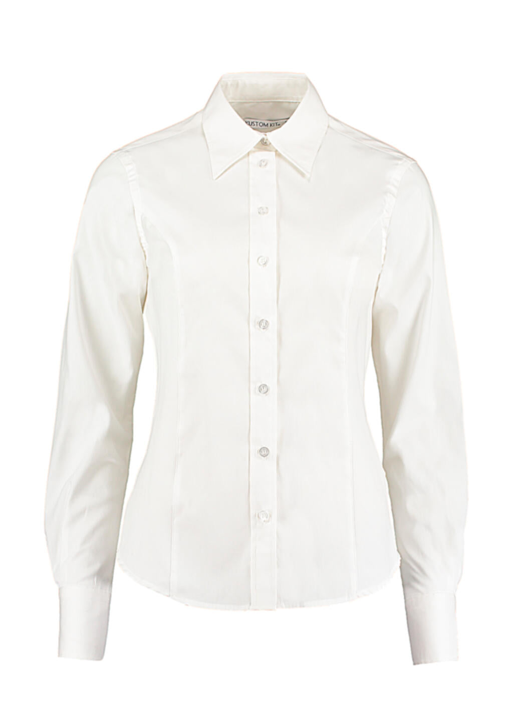 Women's Tailored Fit Premium Oxford Shirt in Farbe White