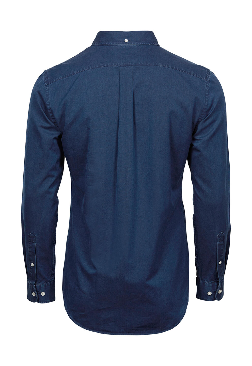 Casual Twill Shirt in Farbe Indigo