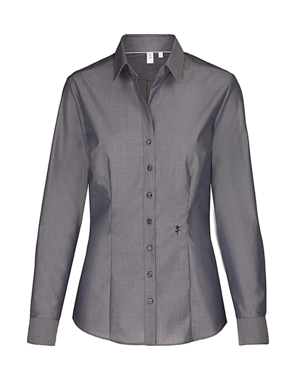 Seidensticker Slim Fit 1/1 Kent Women in Farbe Anthracite