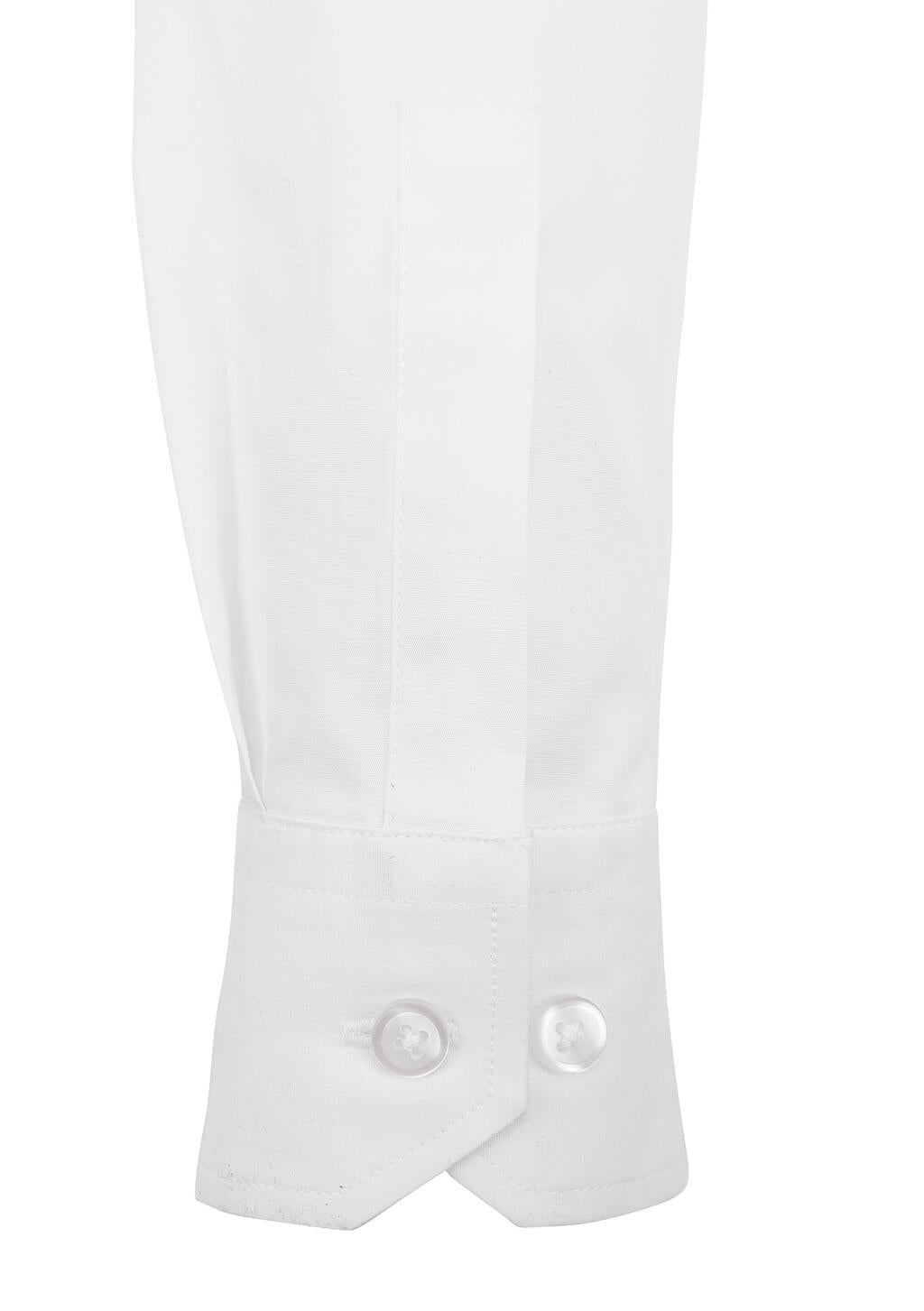 Black Tie LSL/women Poplin Shirt in Farbe White