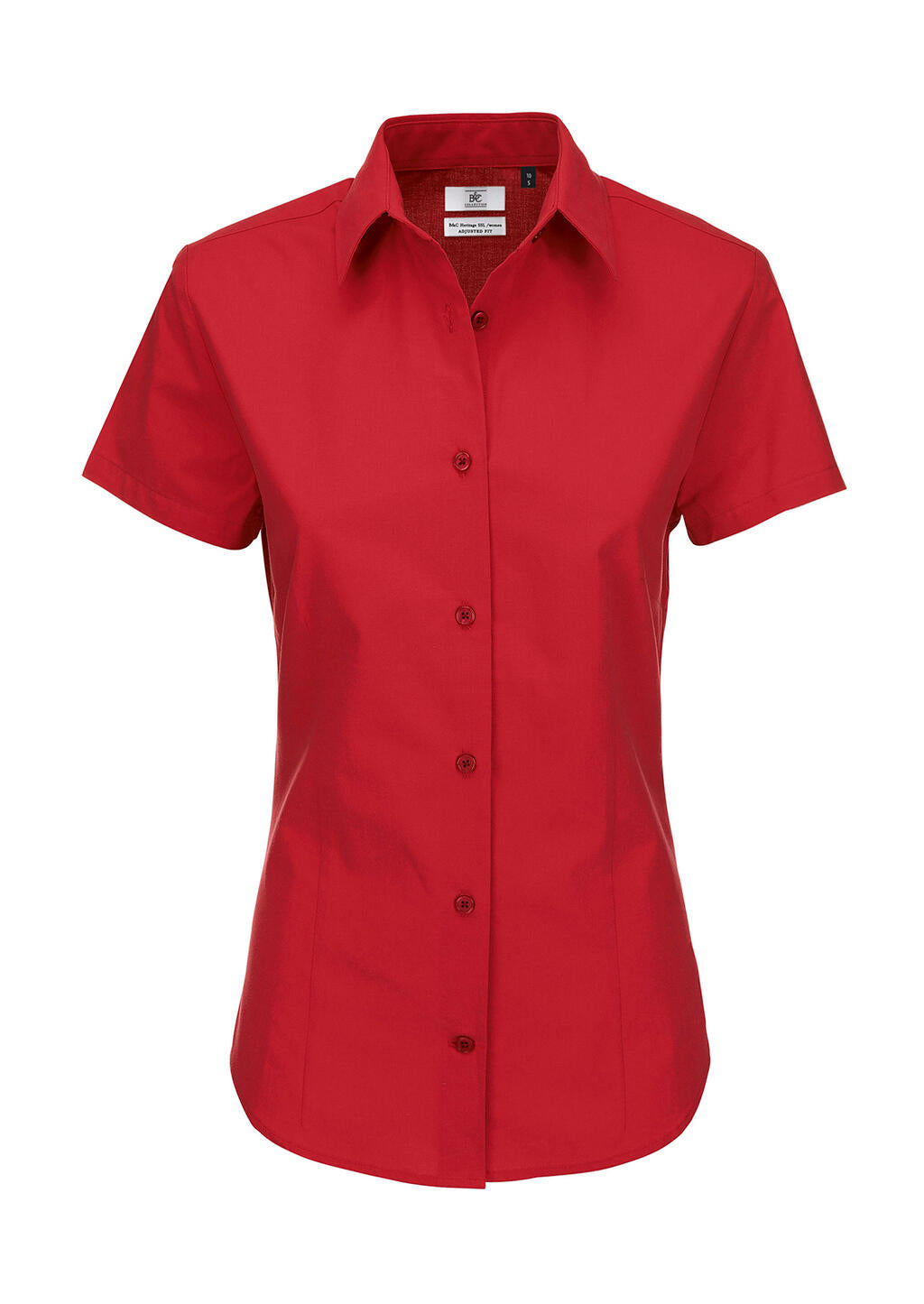 Ladies' Heritage Poplin Shirt - SWP44 in Farbe Deep Red