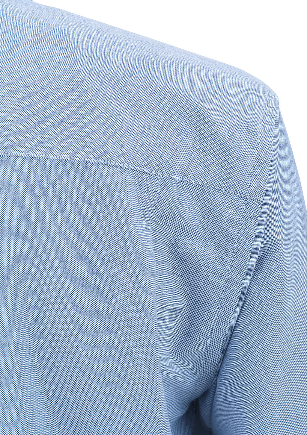 Oxford LSL/men Shirt in Farbe White