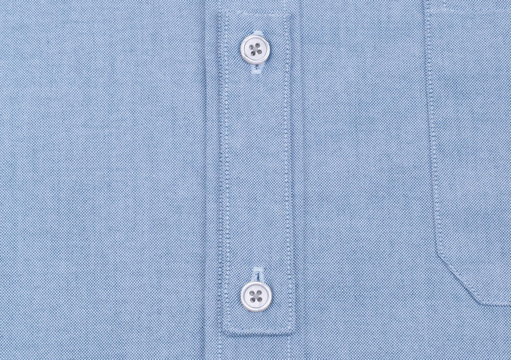 Oxford LSL/men Shirt in Farbe White
