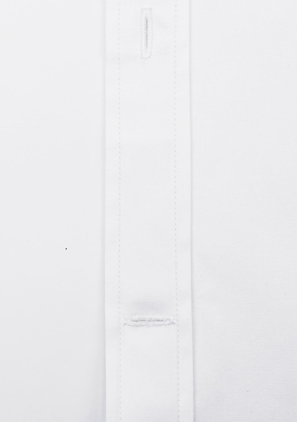 Black Tie SSL/men Poplin Shirt in Farbe White