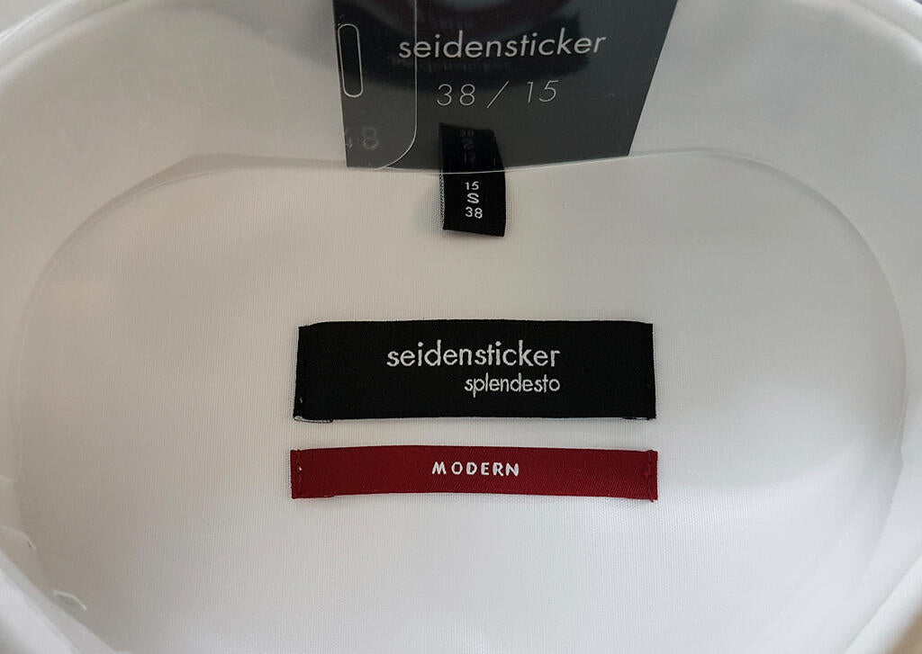 Seidensticker Regular Fit 1/1 Business Kent in Farbe White