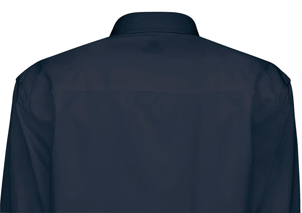 Sharp LSL/men Twill Shirt in Farbe White