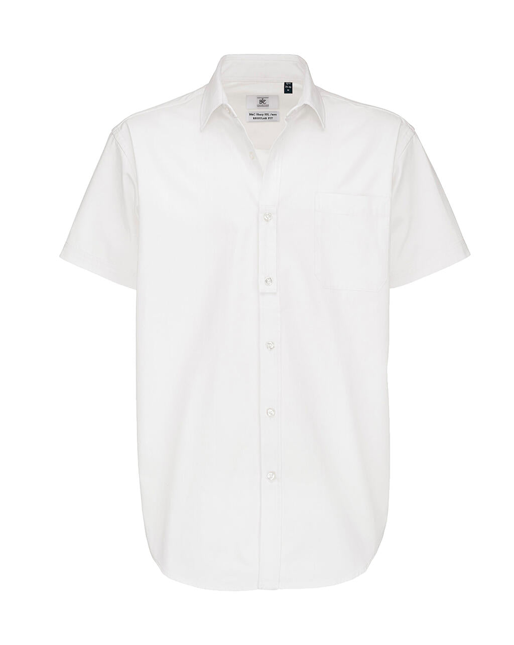Sharp SSL/men Twill Shirt in Farbe White