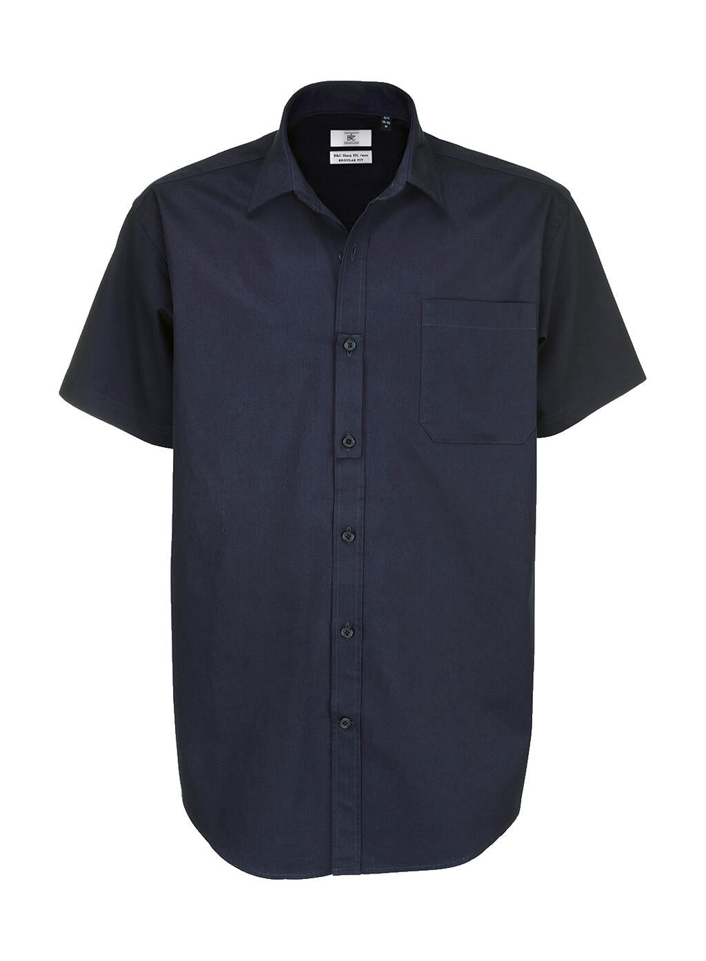 Sharp SSL/men Twill Shirt in Farbe Navy