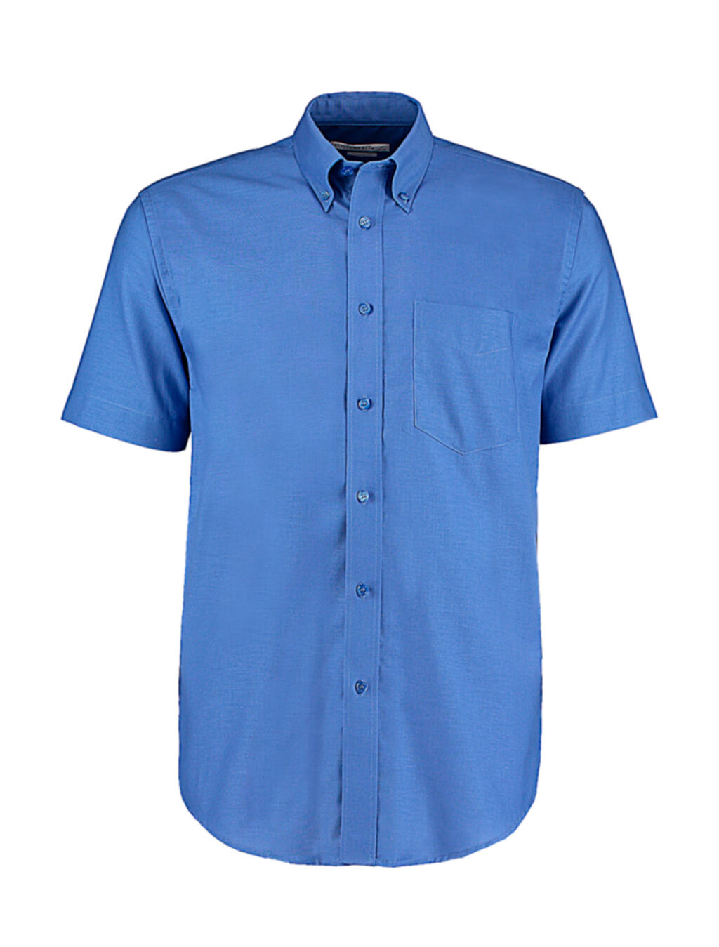 Classic Fit Workwear Oxford Shirt SSL in Farbe Italian Blue
