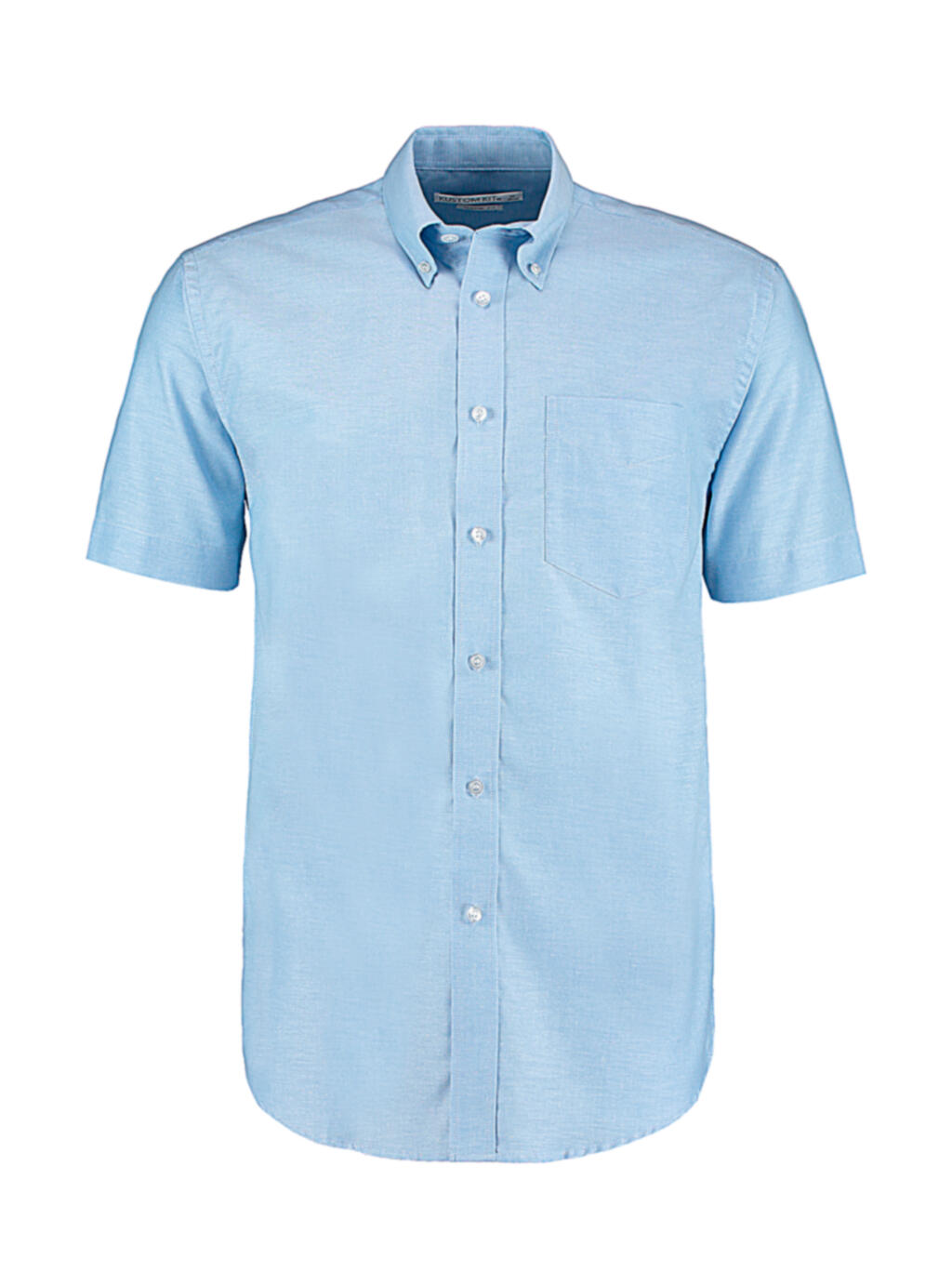 Classic Fit Workwear Oxford Shirt SSL in Farbe Light Blue