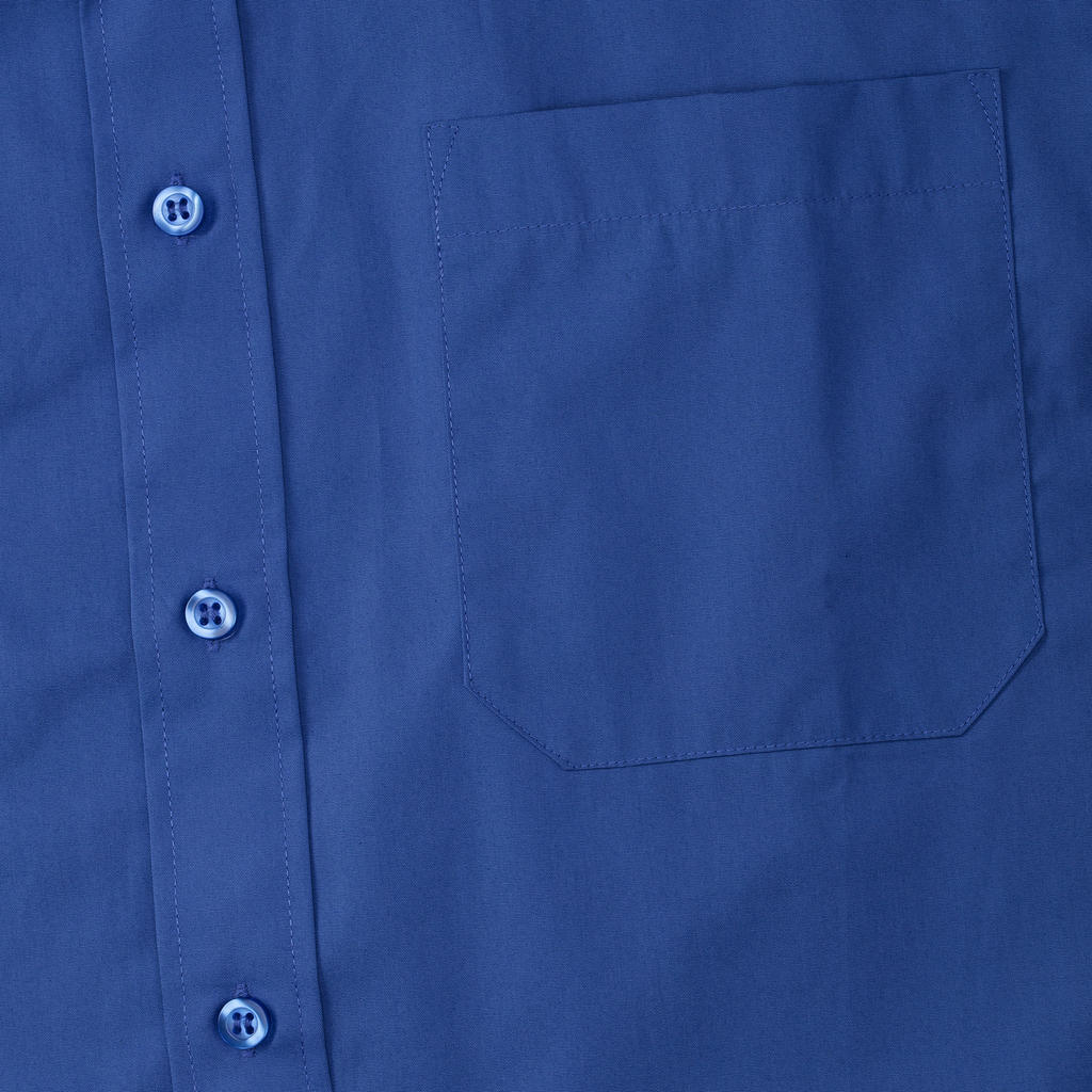 Cotton Poplin Shirt LS in Farbe White