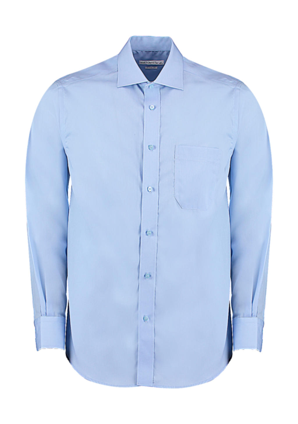 Classic Fit Non Iron Shirt in Farbe Light Blue