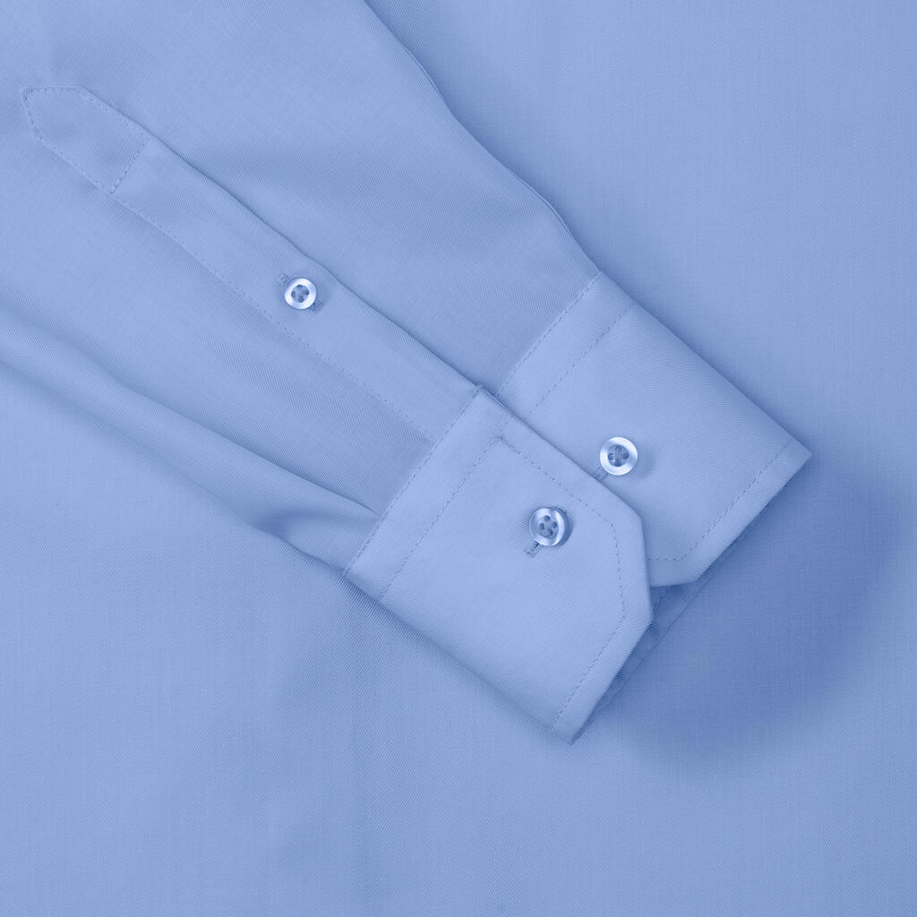 Tailored Ultimate Non-iron Shirt LS in Farbe White