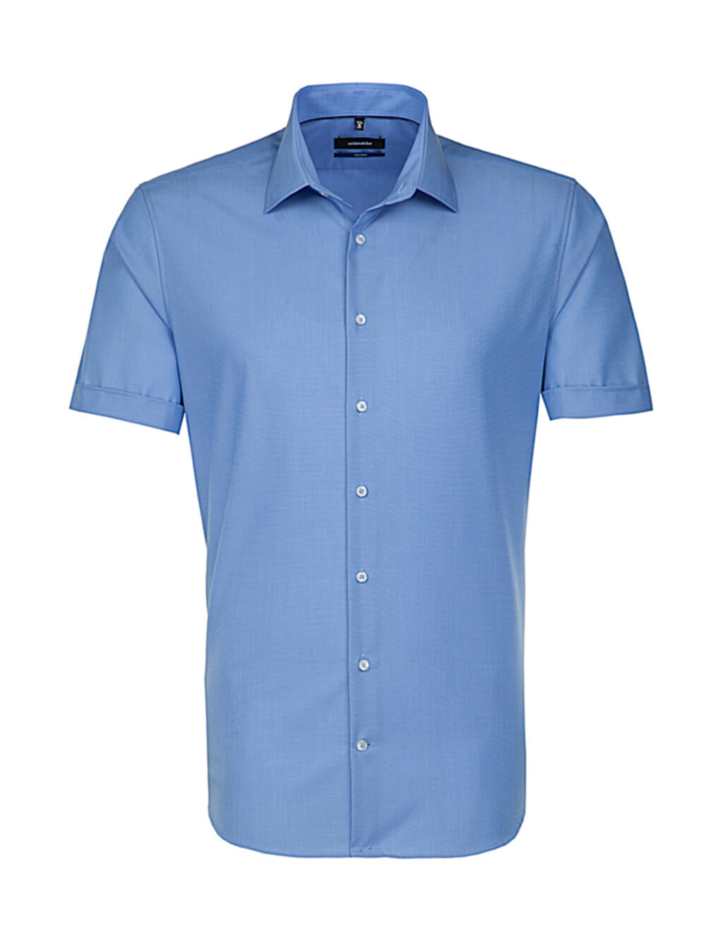 Seidensticker Shaped Fit 1/2 Business Kent in Farbe Mid Blue