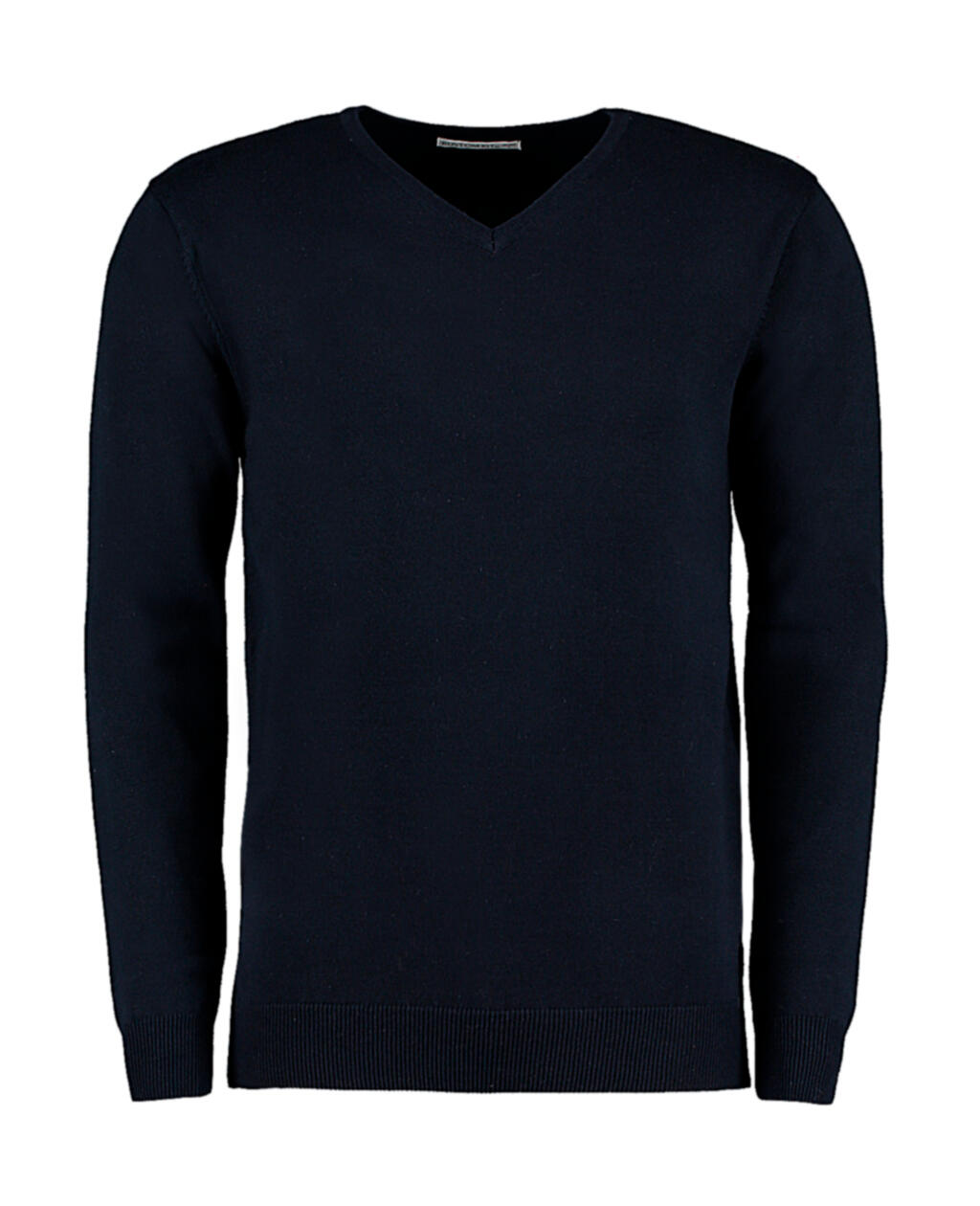 Classic Fit Arundel V Neck Sweater in Farbe Navy