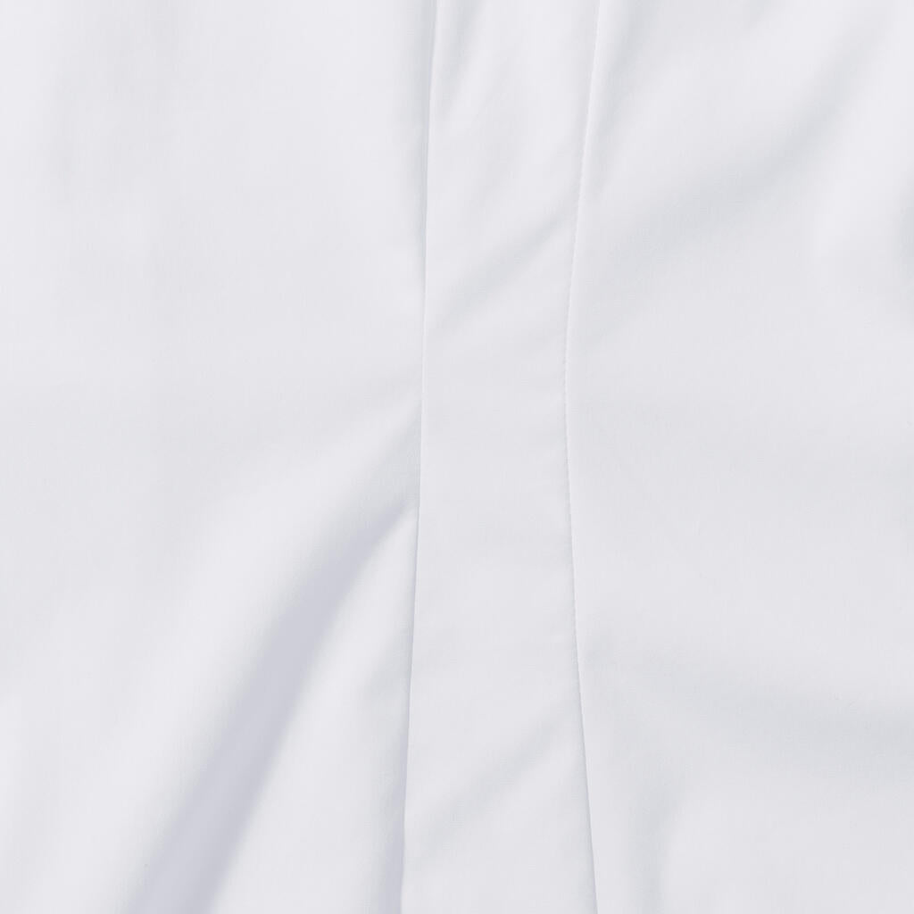 Ladies' LS Ultimate Stretch Shirt in Farbe White