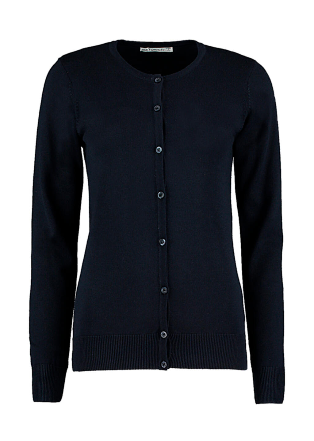 Women's Classic Fit Arundel Crew Neck Cardigan in Farbe Navy