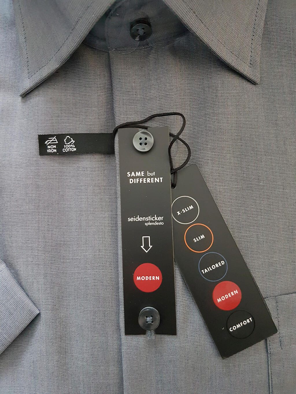 Seidensticker Regular Fit 1/2 Business Kent in Farbe White
