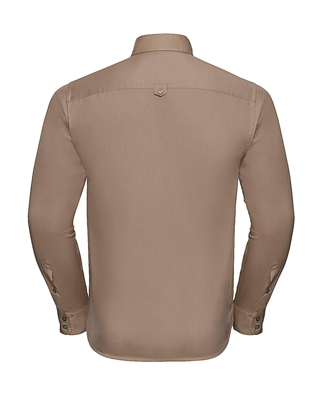 Long Sleeve Classic Twill Shirt in Farbe White