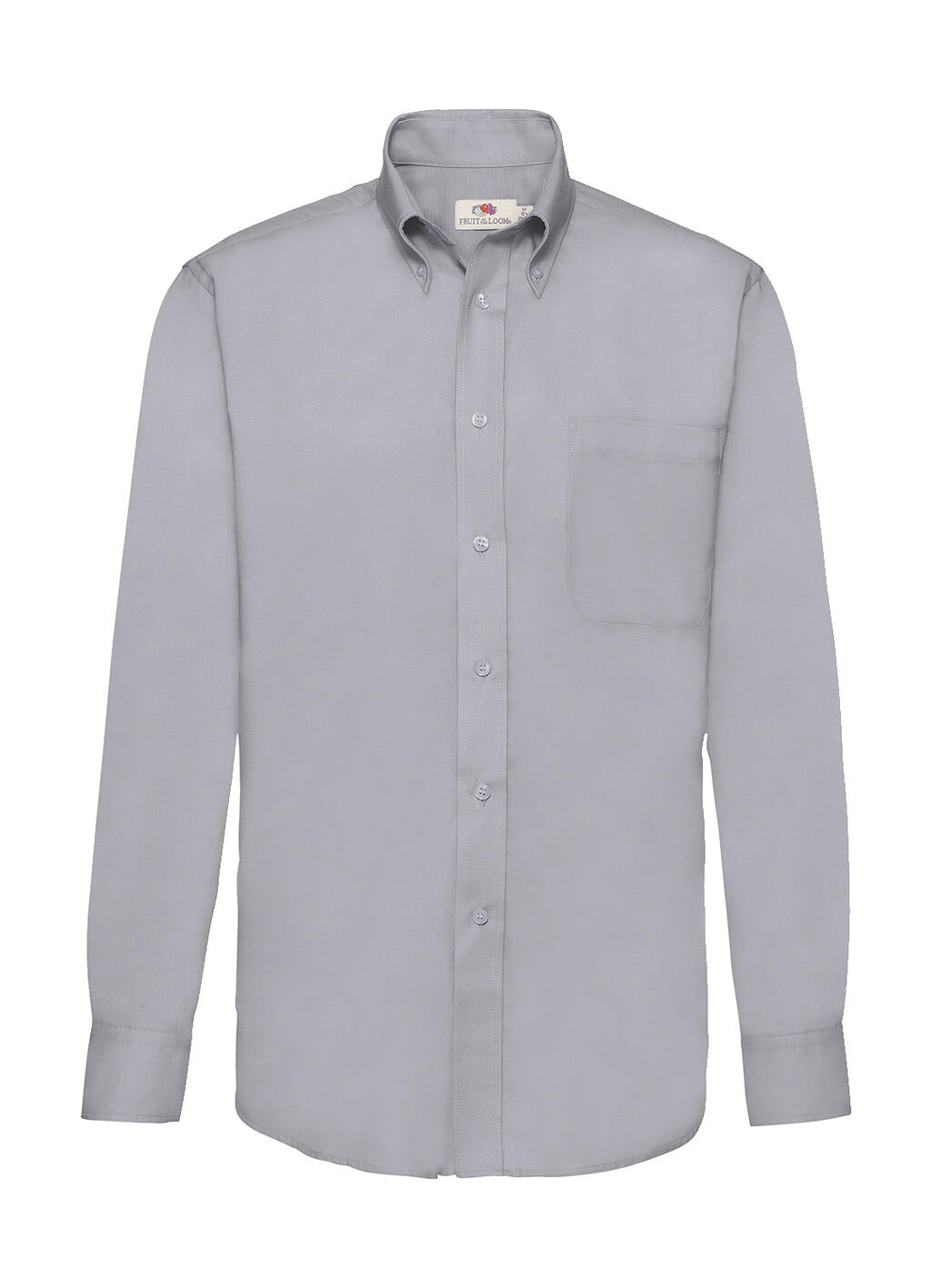 Oxford Shirt LS in Farbe Oxford Grey