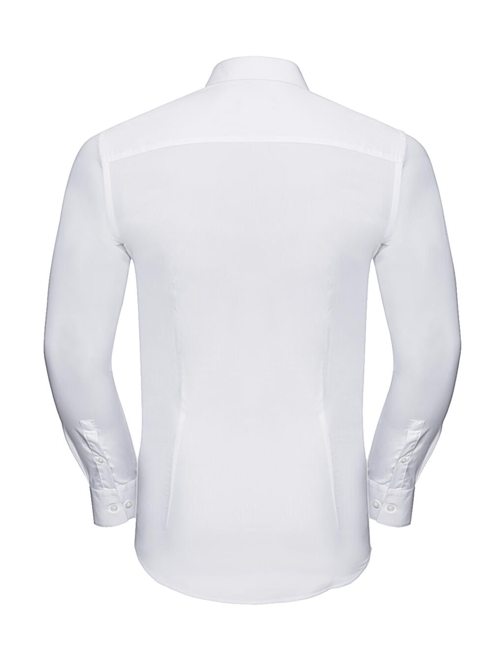 Men's LS Ultimate Stretch Shirt in Farbe White