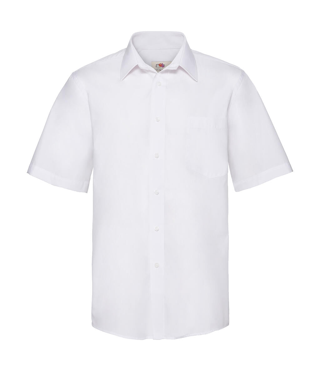 Poplin Shirt in Farbe White