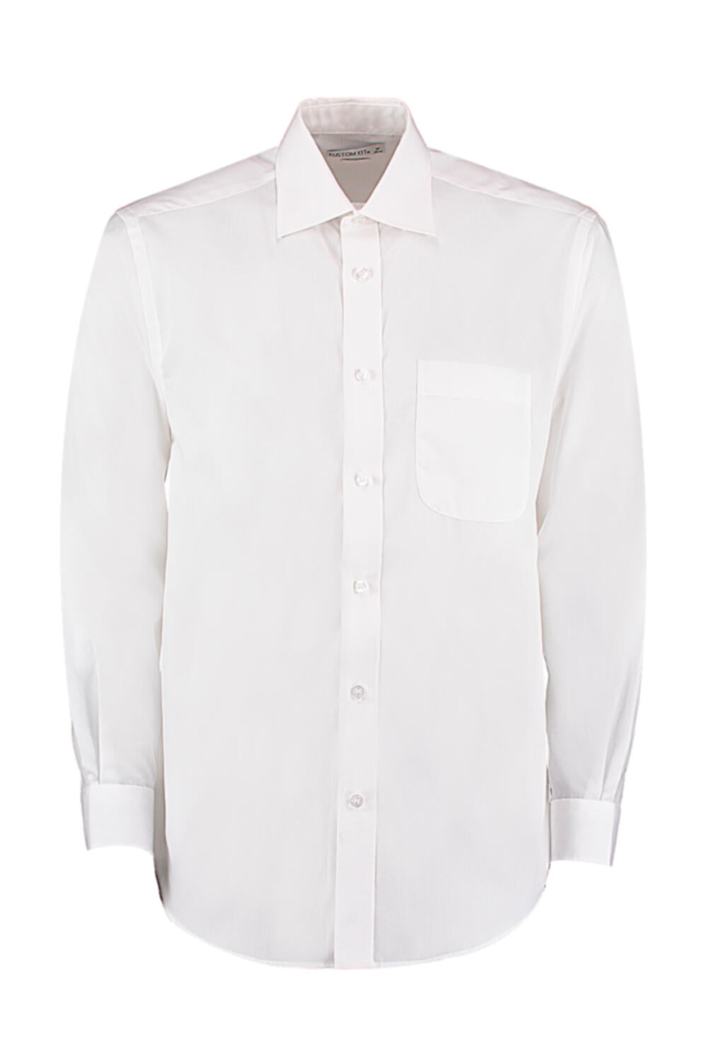 Classic Fit Business Shirt in Farbe White
