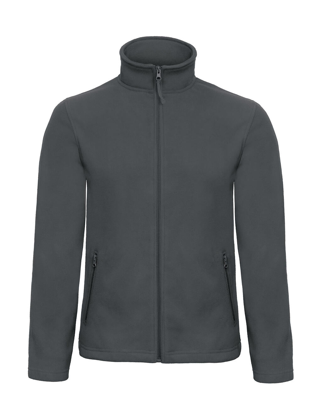 ID.501 Micro Fleece Full Zip in Farbe Dark Grey