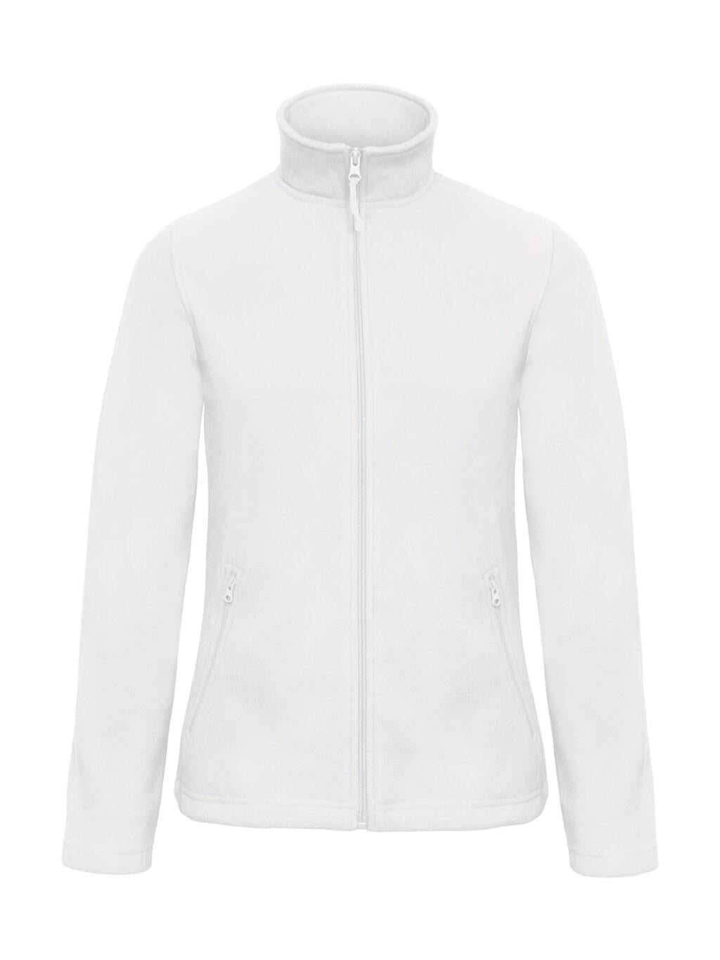 ID.501/women Micro Fleece Full Zip in Farbe White