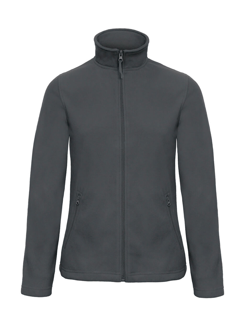ID.501/women Micro Fleece Full Zip in Farbe Dark Grey