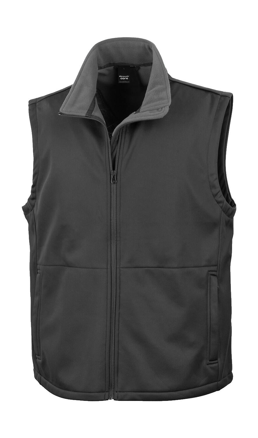 Core Softshell Bodywarmer in Farbe Black