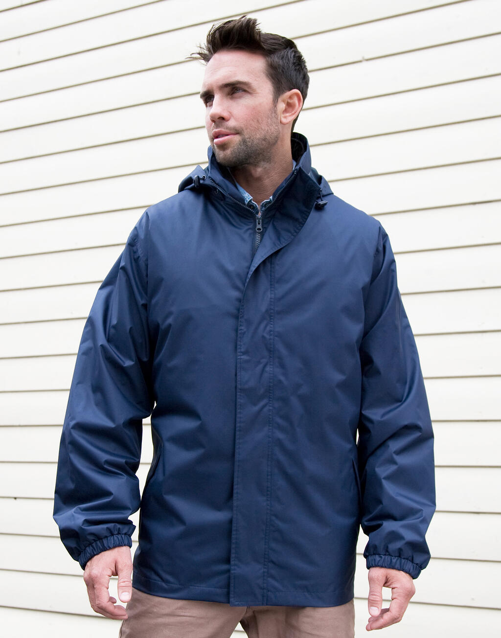 3-in-1 Jacket with quilted Bodywarmer in Farbe Black
