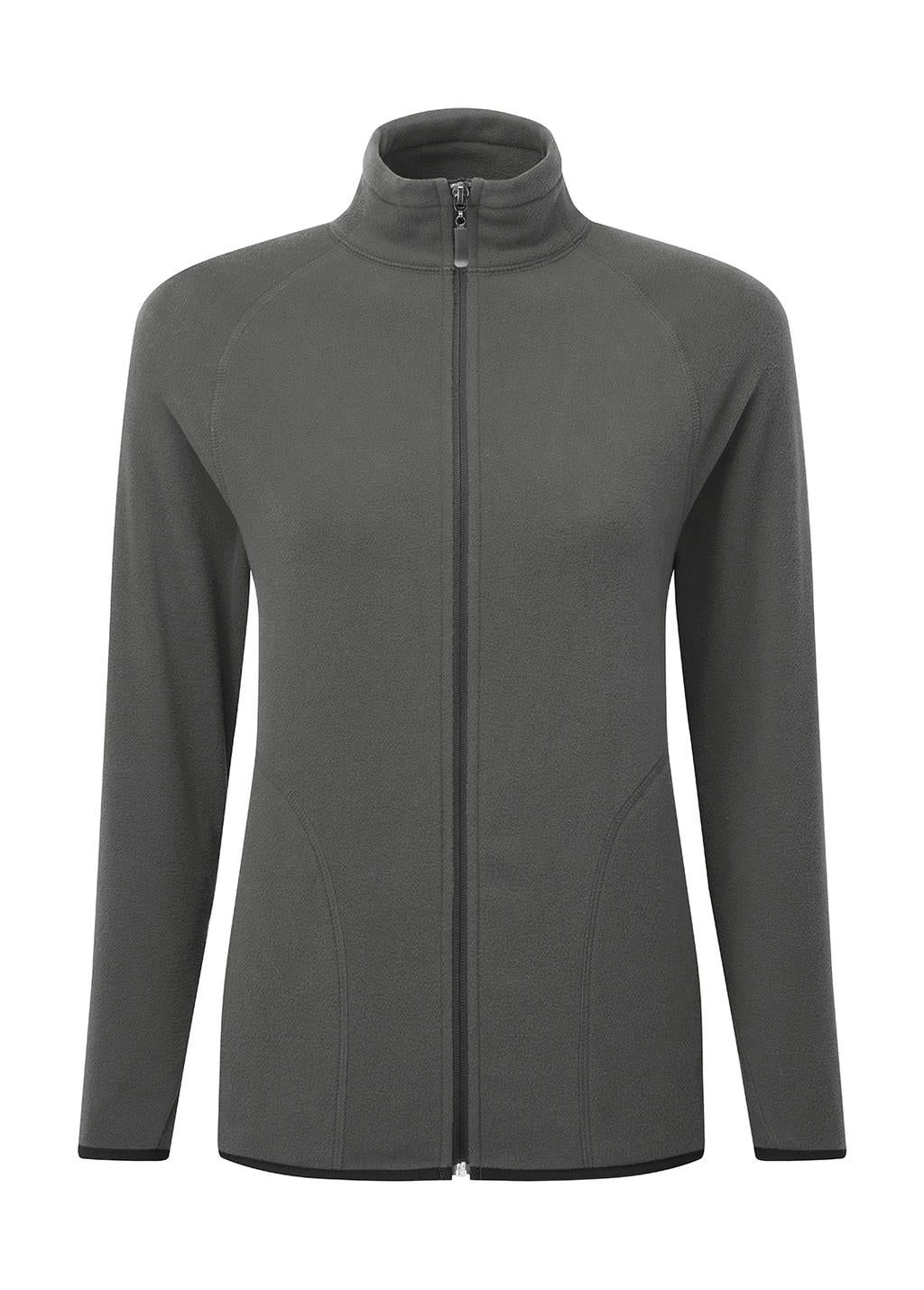 Ladies' Full Zip Microfleece in Farbe Charcoal