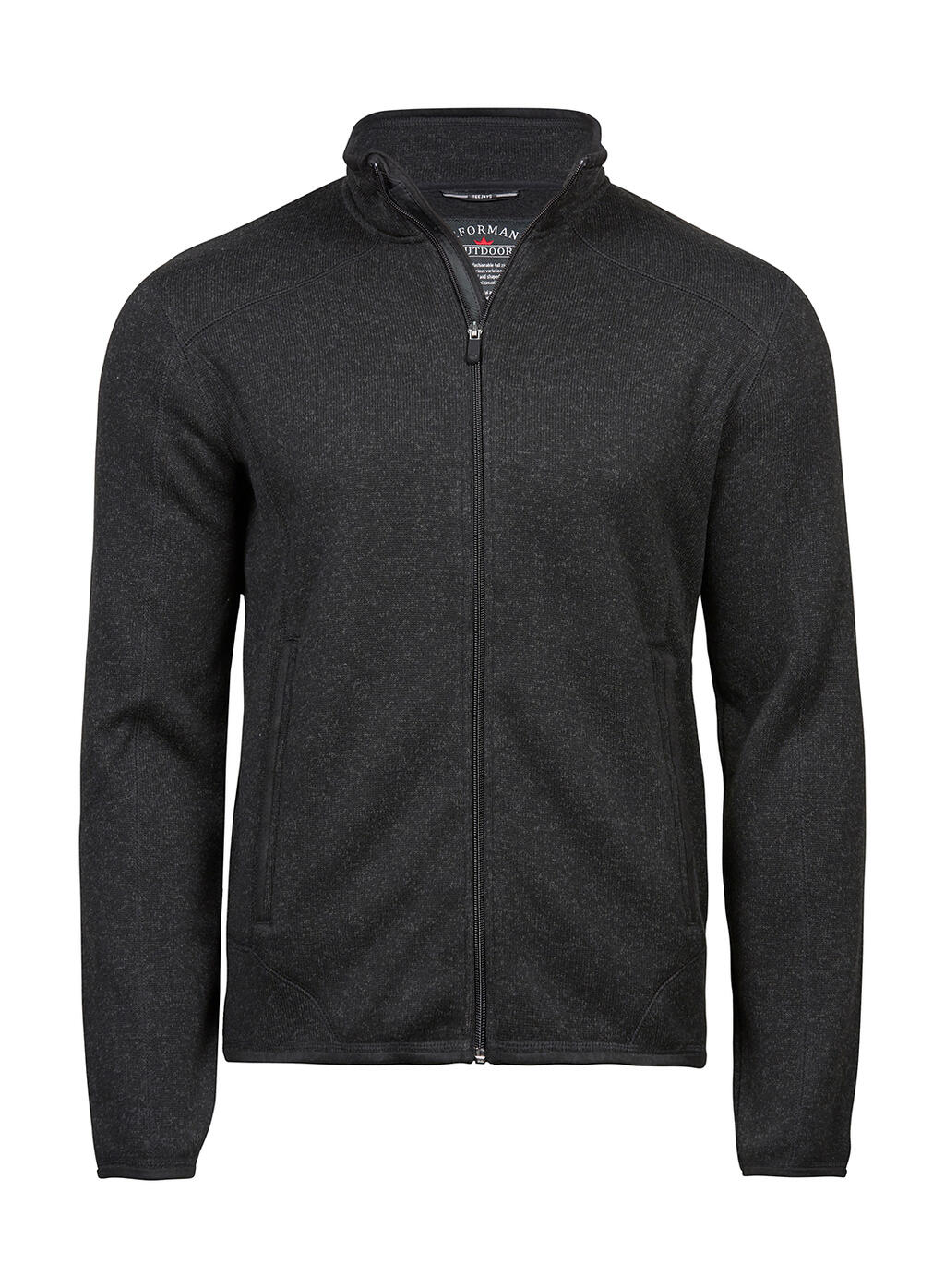 Outdoor Fleece Jacket in Farbe Black