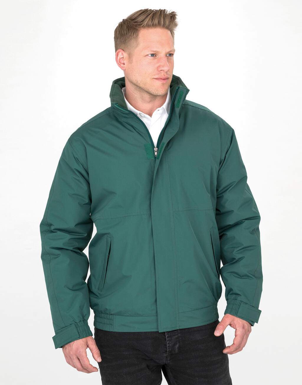 Channel Jacket in Farbe Black
