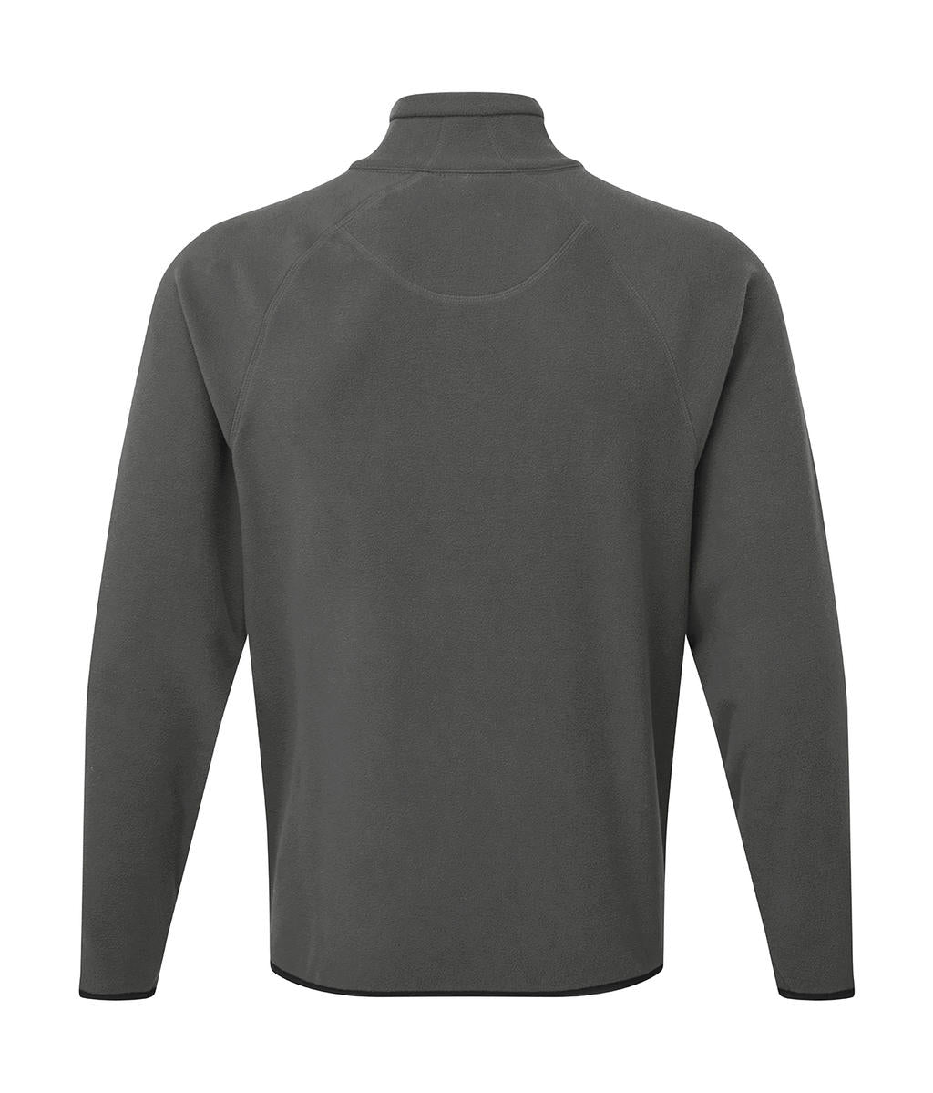 Men's Full Zip Microfleece in Farbe Dark Black