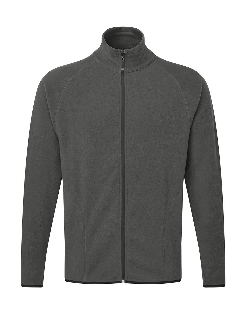 Men's Full Zip Microfleece in Farbe Charcoal