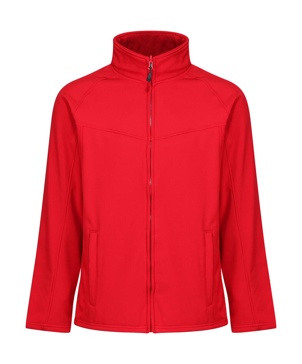 Uproar Softshell Jacket in Farbe Classic Red/Seal Grey