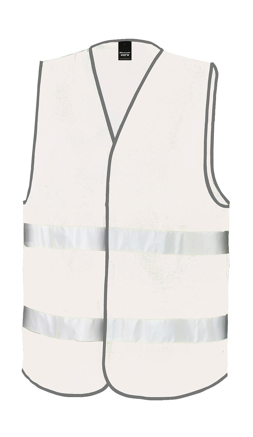 Core Enhanced Visibility Vest in Farbe White
