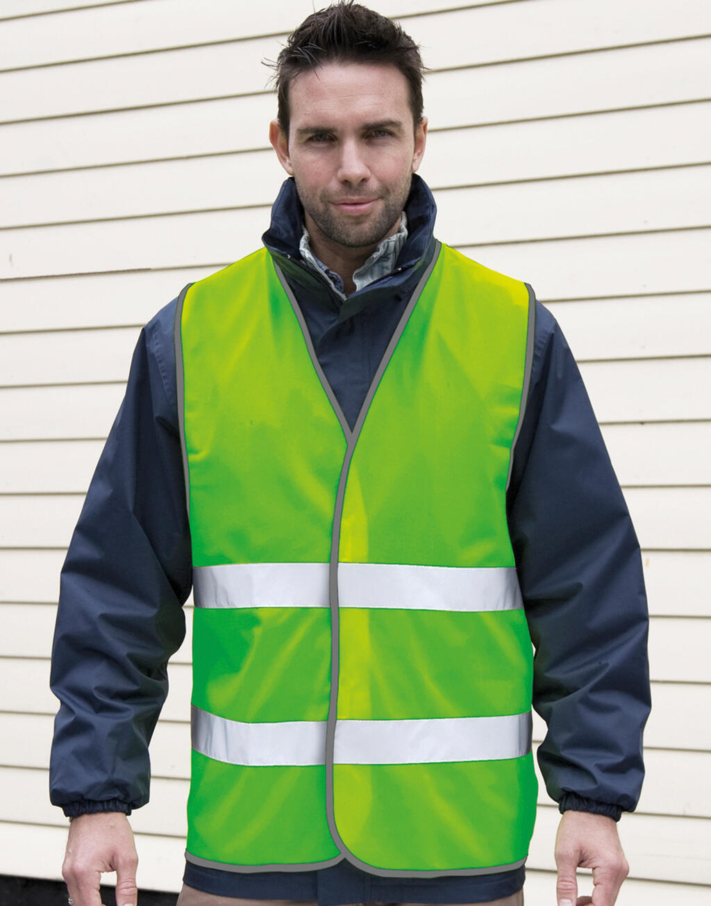 Core Enhanced Visibility Vest in Farbe White