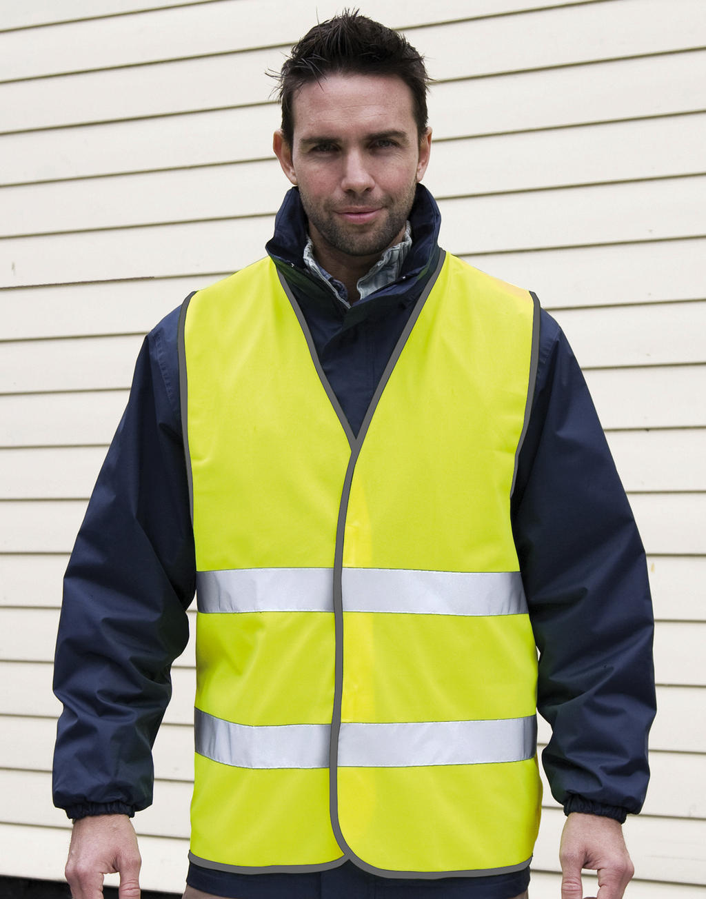 Core Enhanced Visibility Vest in Farbe White