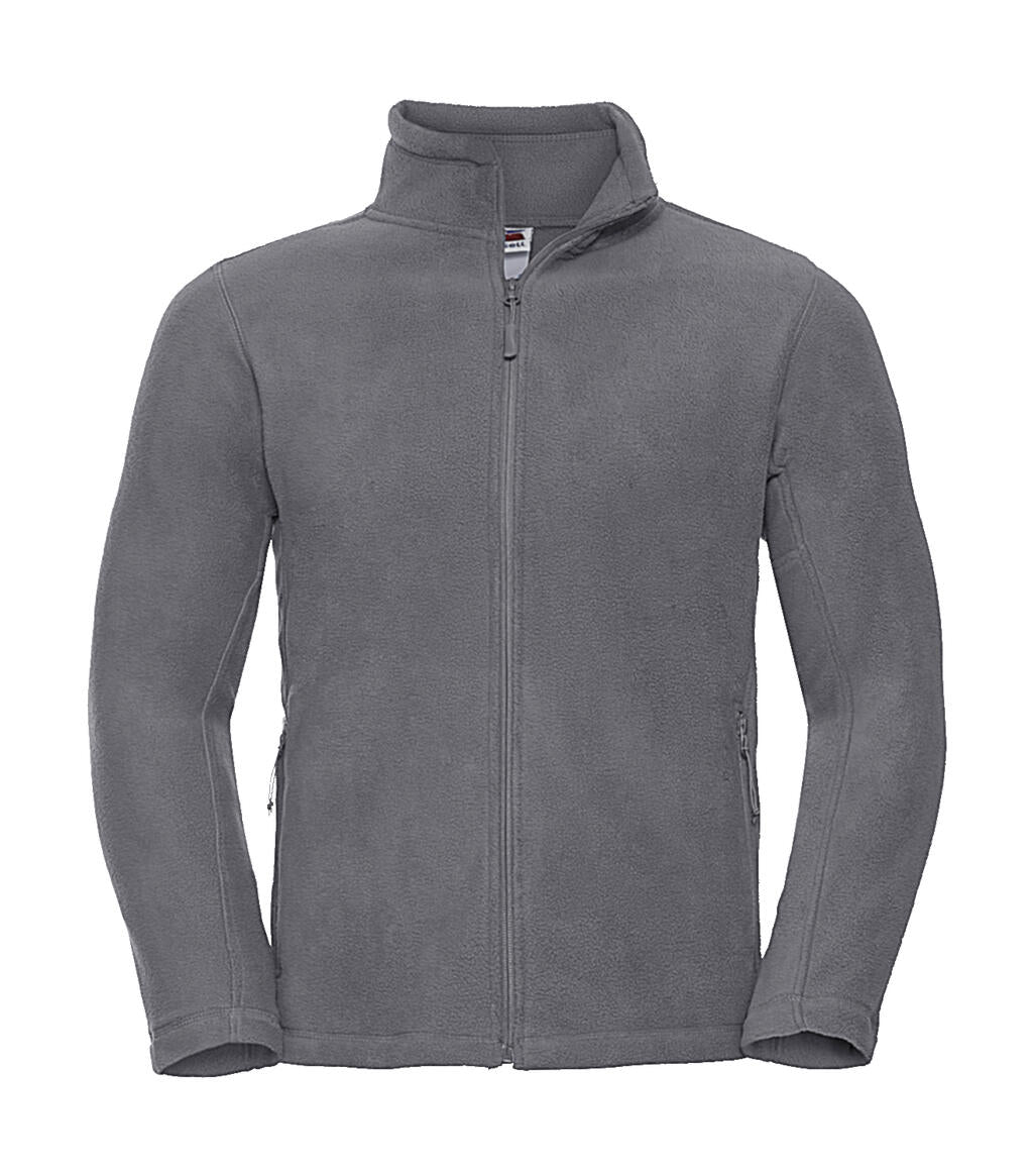Men's Full Zip Outdoor Fleece in Farbe Convoy Grey