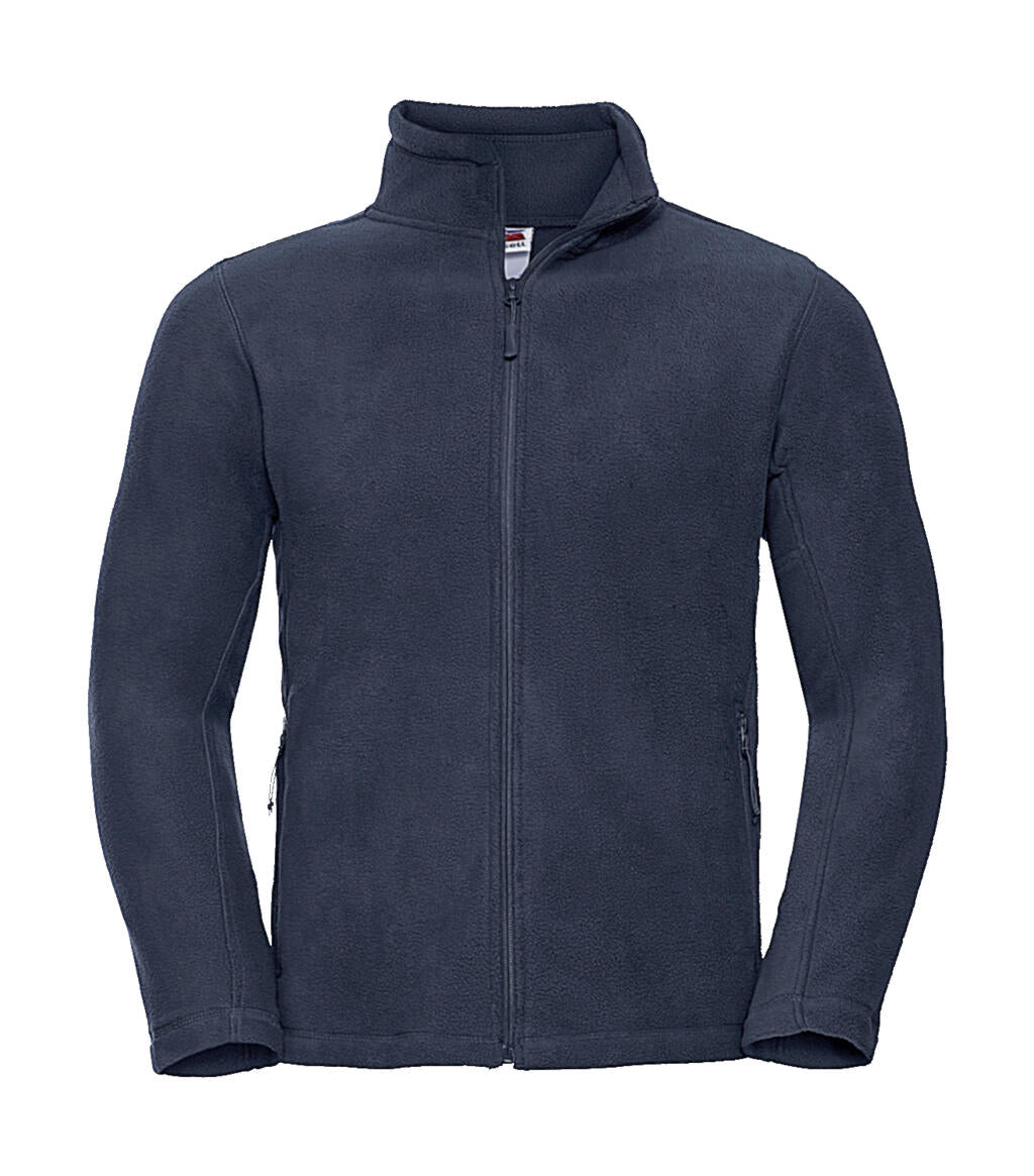 Men's Full Zip Outdoor Fleece in Farbe French Navy